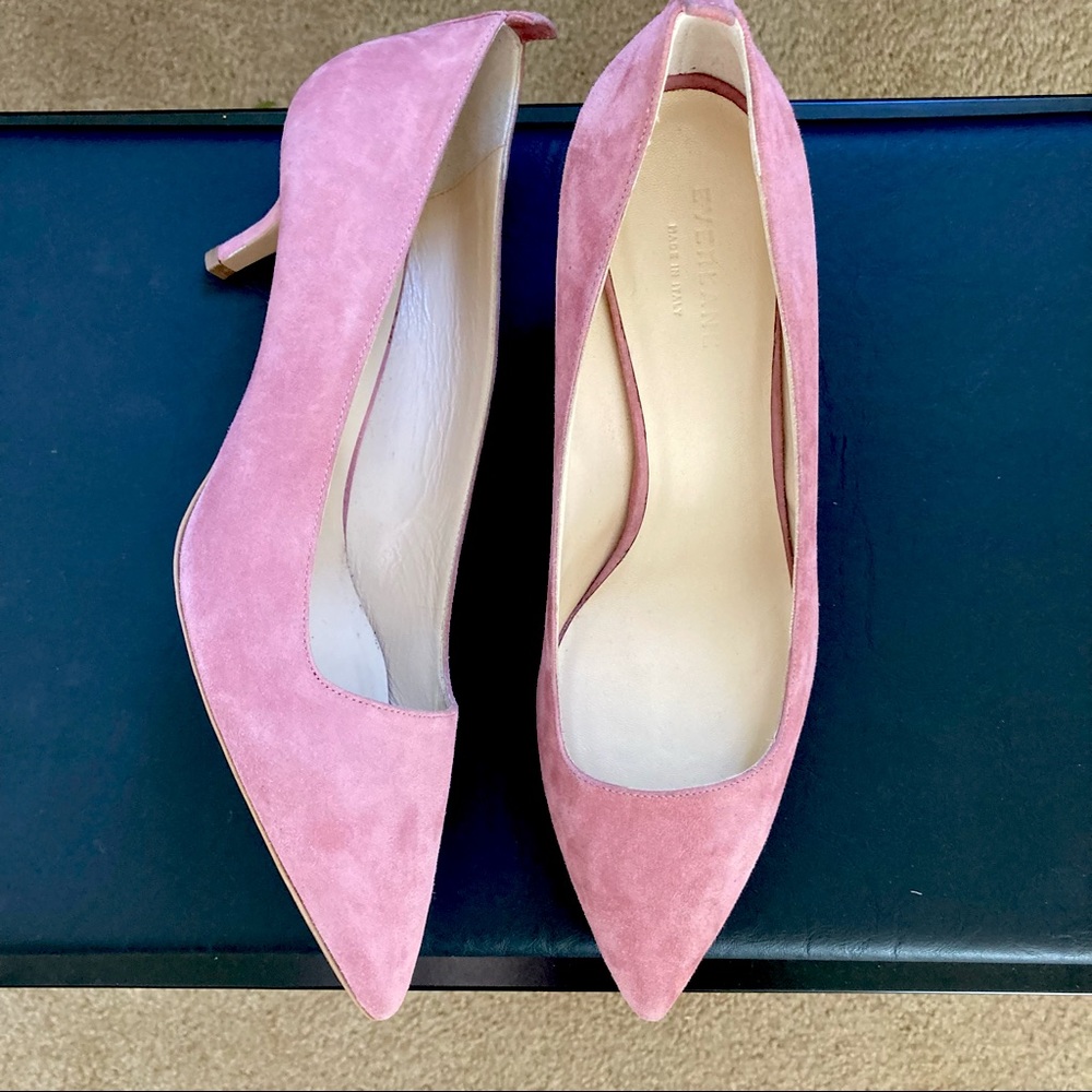 Everlane kitten-heel pumps